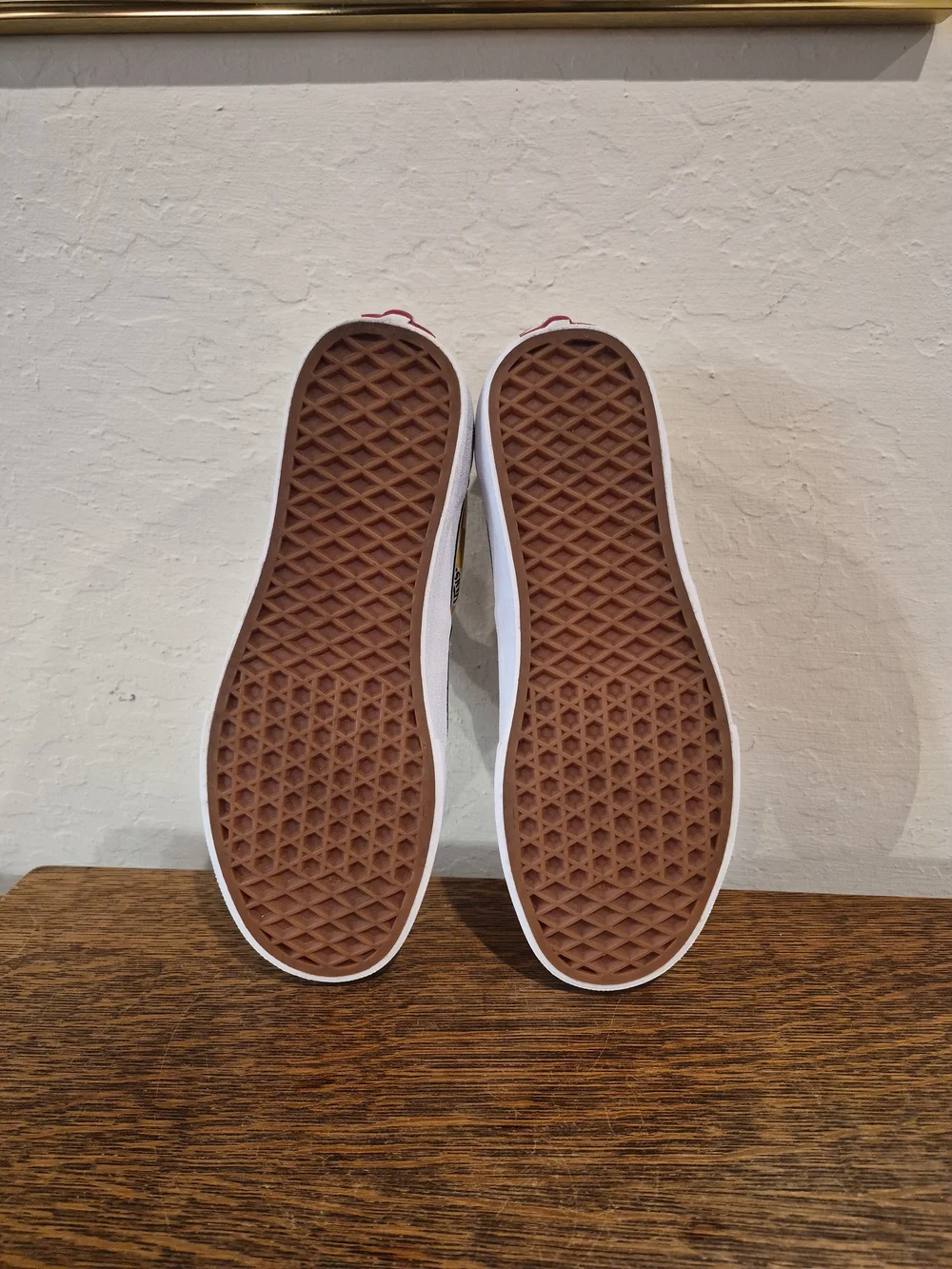 Vans Era Big Check Yolk Unisex Fashion Sneakers  Women's Size US 9